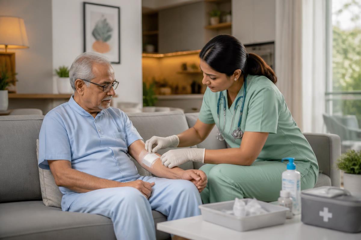 Post Surgery Care service at home in Kolkata